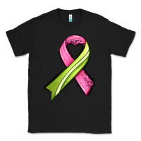 Black breast cancer sport ribbons Classic Tee - AdoDesignShop