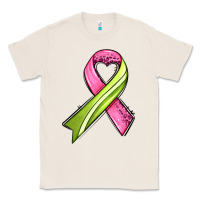 Natural breast cancer sport ribbons Classic Tee - AdoDesignShop