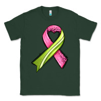 Sports Green breast cancer sport ribbons Classic Tee - AdoDesignShop