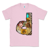 Bubblegum Pink farm life alphabet lowercase letters d Classic Tee - BundleAndBundleShop