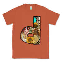 Copper farm life alphabet lowercase letters d Classic Tee - BundleAndBundleShop