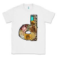 White farm life alphabet lowercase letters d Classic Tee - BundleAndBundleShop