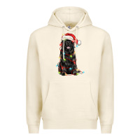 Tofu christmas newfoundland dog Premium Hoodie - LillyAllenDesigns
