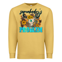 Antique Gold somebodys problem Premium Sweatshirt - NancyCooperArtShop