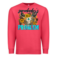 Cardinal somebodys problem Premium Sweatshirt - NancyCooperArtShop