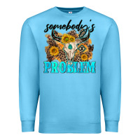 Ocean Blue somebodys problem Premium Sweatshirt - NancyCooperArtShop