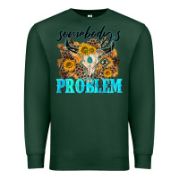 Sports Green somebodys problem Premium Sweatshirt - NancyCooperArtShop