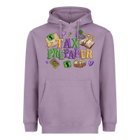 Lavender tax preparer Heavyweight Hoodie - MaliasSmallBusiness