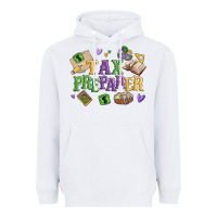 White tax preparer Heavyweight Hoodie - MaliasSmallBusiness