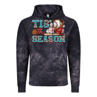 Cloud Black tis' the season baseball Vintage Hoodie - Zillion Design Studio