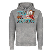 Cloud Rock tis' the season baseball Vintage Hoodie - Zillion Design Studio