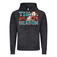 Vintage Black tis' the season baseball Vintage Hoodie - Zillion Design Studio