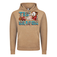 Vintage Coffee tis' the season baseball Vintage Hoodie - Zillion Design Studio