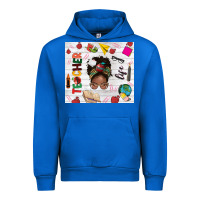 Cobalt afro teacher life Urban Hoodie - NancyCooperArtShop