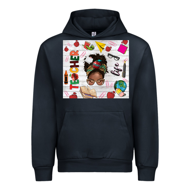 Afro Teacher Life Urban Hoodie by NancyCooperArtShop | Teevron