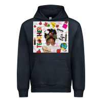 Navy afro teacher life Urban Hoodie - NancyCooperArtShop