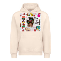 Sandshell afro teacher life Urban Hoodie - NancyCooperArtShop