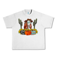 Lunar Rock Fall Cow Urban Heavy Tee - CowhideDigitalArt