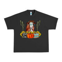 Pigment Black Fall Cow Urban Heavy Tee - CowhideDigitalArt