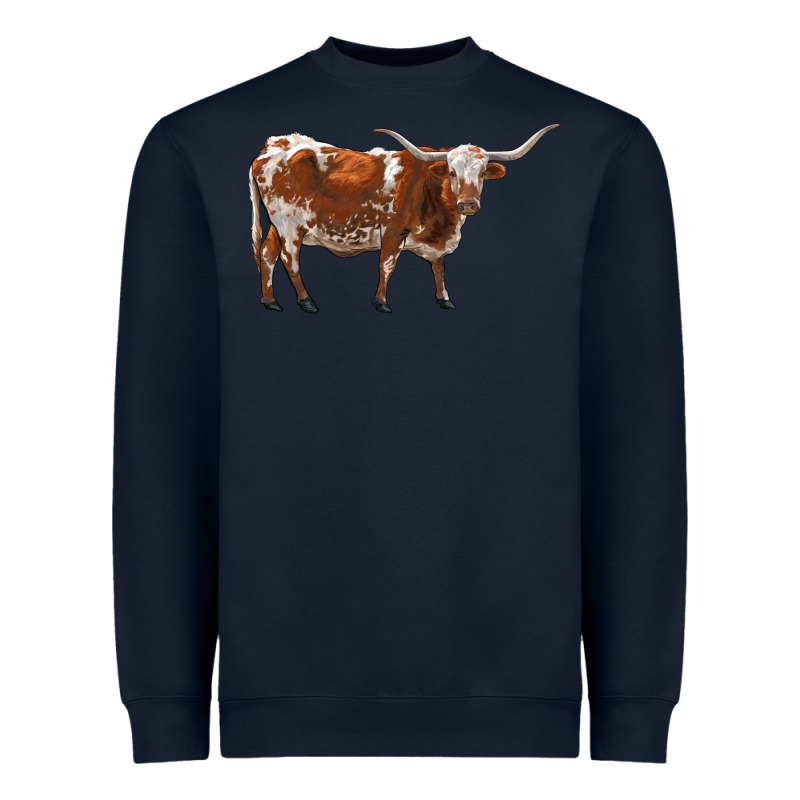 Longhorn Heavyweight Sweatshirt by RanaPortraitStore | Teevron