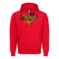 Red dialysis nurse kidney juneteenth Zipper Hoodie - NancyCooperArtShop