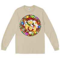 Mushroom Christmas chick Long Sleeve Tee - Artiststas