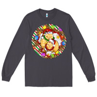Smoke Christmas chick Long Sleeve Tee - Artiststas