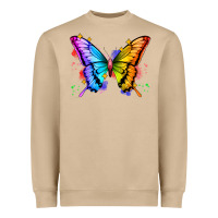 Mushroom rainbow butterfly Heavyweight Sweatshirt - Zillion Design Studio