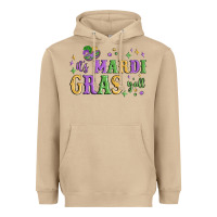 Mushroom it's mardi gras y'all Heavyweight Hoodie - MaliasSmallBusiness