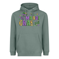 Sage it's mardi gras y'all Heavyweight Hoodie - MaliasSmallBusiness