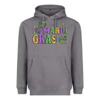 Storm it's mardi gras y'all Heavyweight Hoodie - MaliasSmallBusiness