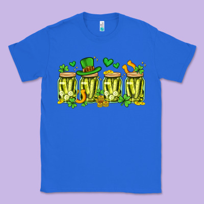 St. Patricks Day Pickle Classic Tee Designed By Artiststas