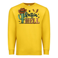 Lemon raisin hell cowboy cactus Premium Sweatshirt - MaliasSmallBusiness
