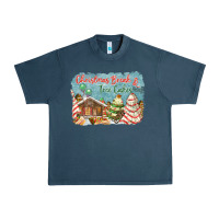 Midnight Navy christmas break and tree cakes Urban Heavy Tee - FaDigitalArtStudio