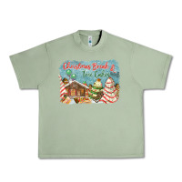 Oil Green christmas break and tree cakes Urban Heavy Tee - FaDigitalArtStudio