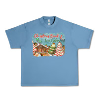 Pebble Blue christmas break and tree cakes Urban Heavy Tee - FaDigitalArtStudio