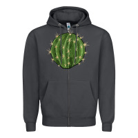 Smoke cactus Zipper Hoodie - BarkalooDesign