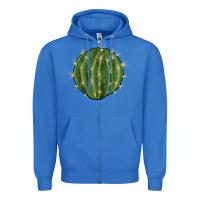 True Royal cactus Zipper Hoodie - BarkalooDesign