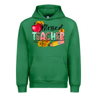 Emerald blessed teacher Urban Hoodie - NancyCooperArtShop