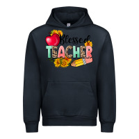 Navy blessed teacher Urban Hoodie - NancyCooperArtShop