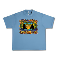 Pebble Blue the best memories are made around the campfire camping Urban Heavy Tee - BarkalooDesign