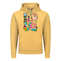 Vintage Mustard love summer nurse Vintage Hoodie - texasbilliewilder