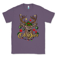 Lavender oh deer Christmas Classic Tee - BundleAndBundleShop