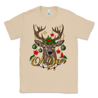 Mushroom oh deer Christmas Classic Tee - BundleAndBundleShop