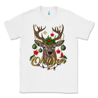 White oh deer Christmas Classic Tee - BundleAndBundleShop