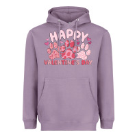 Lavender happy valentine's day Heavyweight Hoodie - MaliasSmallBusiness