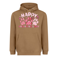 Toasted Coconut happy valentine's day Heavyweight Hoodie - MaliasSmallBusiness