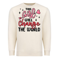 Sandshell this girl will change the world Premium Sweatshirt - MaliasSmallBusiness