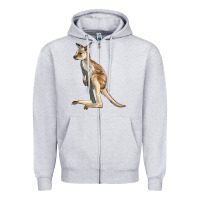 Heather Grey baby kangaroo Zipper Hoodie - LillyAllenDesigns