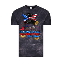 Cloud Black All American Mama 4th of July Vintage Tee - CowGirlArtShop